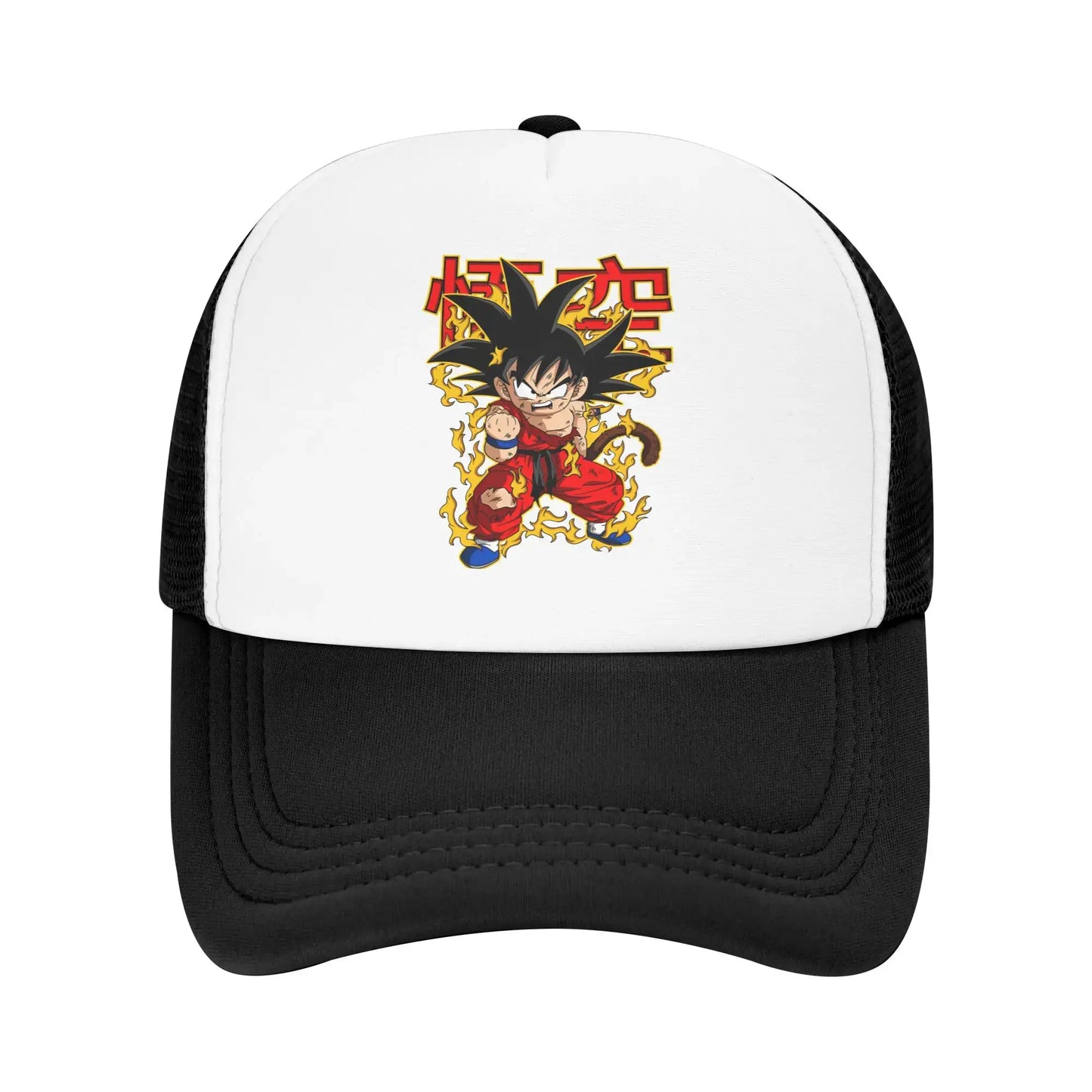 Men Women Kid Goku Rage Dragon Ball Z Trucker Caps Mesh Baseball Caps Snapback Caps Hats Sun Hats Adjustable Golf Hats Spring, produit gaming premium Fraquane, équipement gamer