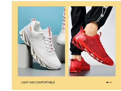 Fashion Men Running Shoes Comfortable Men's Walking Sneakers Breathable Casual Shoes Non-Slip Sports Shoes Women's Sneakers for Men