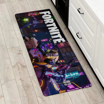 Game Fortnite Entrance Front Door Doormat Non-slip Kitchen Rug Living Room Rugs Balcony Bathroom Foot Mat Floor Mats Carpet