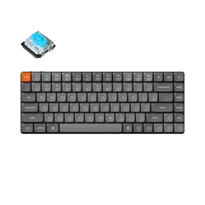 Keychron K3 Max QMK/VIA Ultra-Slim Wireless Custom Mechanical Keyboard Low Profile Gateron Switch Double-Shot PBT Keycap