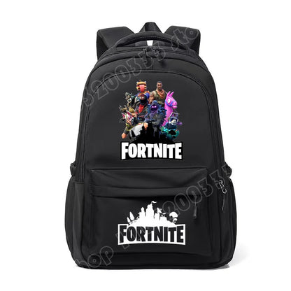 Fortnite Kids Backpack Portable Large Capacity Student Schoolbag Cartoon Printed Shoulder Bag School Supplies for Boys Gift