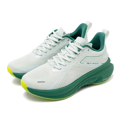 ONEMIX Nieuwe stijl herenhardloopschoenen voor herfst en winter, voor buiten, met demping, ademend, lichtgewicht en elastische sportschoenen