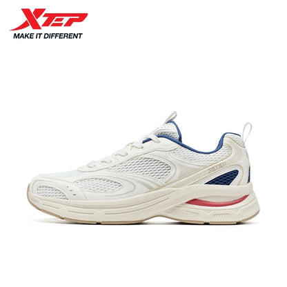 Xtep Y2K casual sneakers voor heren, comfortabele retro lichtgewicht hardloop- en sportschoenen voor koppels, winter, 874219320004