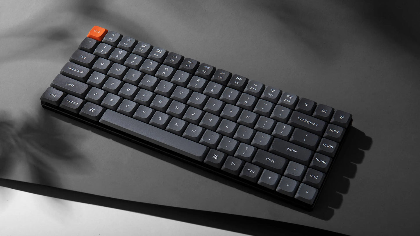Keychron K3 Max QMK/VIA Ultra-Slim Wireless Custom Mechanical Keyboard Low Profile Gateron Switch Double-Shot PBT Keycap