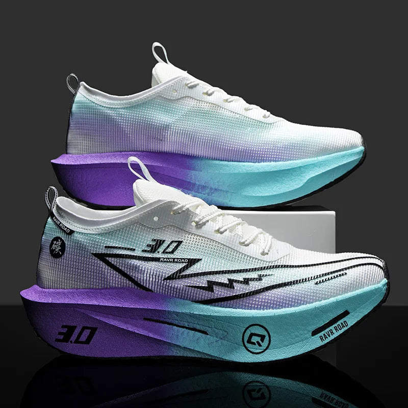 Running Shoes Specialty Men Marathon Sports Carbon Plate Breathable Ultralight Women Comfortable Athletic Cushion Stability Sneakers