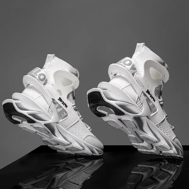 Chaussures de course respirantes pour hommes, baskets pour hommes, mocassins à la mode, chaussures de tennis décontractées, course d'entraînement, luxe