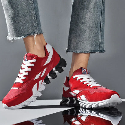 Men's Marathon Running Sports Shoes Casual Sneakers Soft Comfortable Training Shoes Wear-Resistant Sneakers for Men