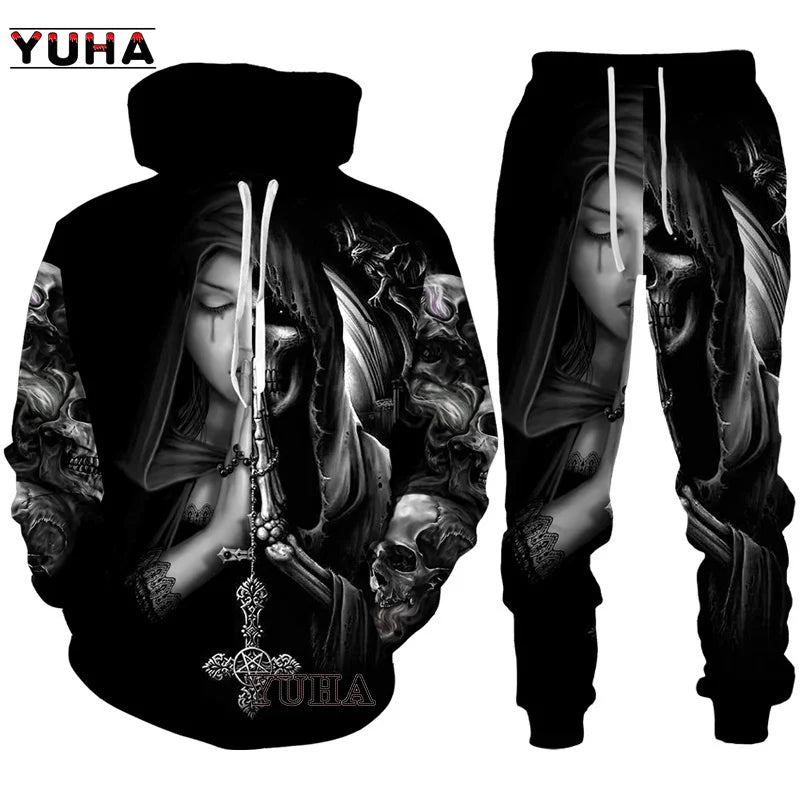 Fashion Autumn Lion, Wolf Hoodies White Tiger Skin 3D All Over Printed Men's Sweatshirt Unisex Zip Pullover Casual Jacket