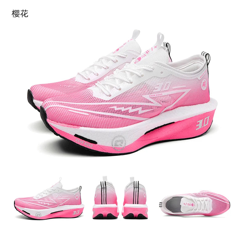 Running Shoes Specialty Men Marathon Sports Carbon Plate Breathable Ultralight Women Comfortable Athletic Cushion Stability Sneakers