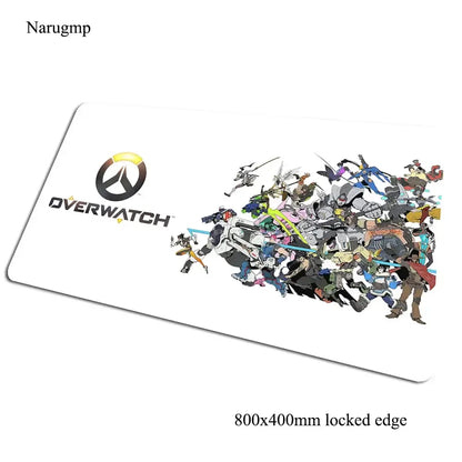 overwatch padmouse 80x40cm gaming mousepad game Halloween Gift large mouse pad gamer computer desk big mat notbook mousemat pc