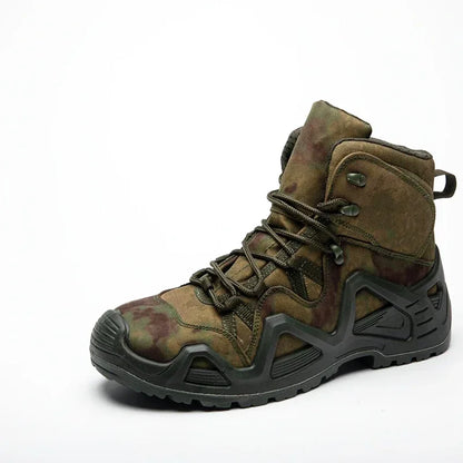Fans en plein air hommes chasse randonnée tactique désert bottes mâle champ chasse randonnée escalade formation chaussures de sport antidérapantes