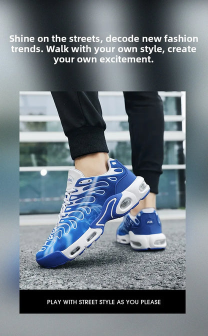 Fashionable Casual Sports Men's Shoes Outdoor Travel Large Size Versatile Daily Classic Running Shoes Breathable Lightweight