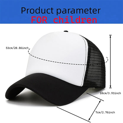 Paw Patrols Baseball Cap Cartoon Anime Skye Chase Print Girls Sun Headwear Summer Athleisure Adjustable Mesh Hats Birthday Gift