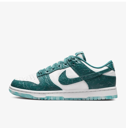 Nike Official Authentic Dunk Low Women's Lightweight Cushion Retro Sport Sneakers DV3029-100