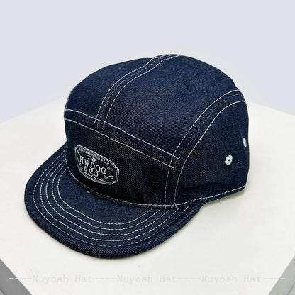 New Men Women American Retro Solid Letter Baseball Hats Sunshade Personal Versatile Flat Eaves Peaked Caps Hip-hop Fashion ins