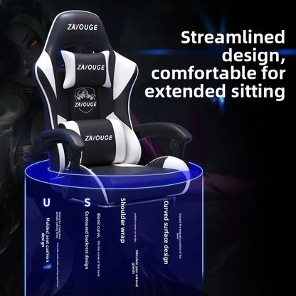 Ergonomischer Gaming-Stuhl fürs Homeoffice, lange Sessions und Streamer – verstellbar, neigbar, leicht und langlebig