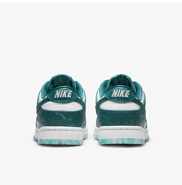 Nike Official Authentic Dunk Low Women's Lightweight Cushion Retro Sport Sneakers DV3029-100