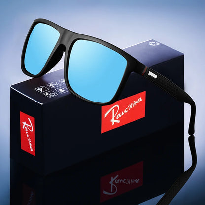 Brand Designer Men's Sun Glasses Vintage Square Sunglasses Men Women Luxury  Driving Fishing UV400 Eyewear Men