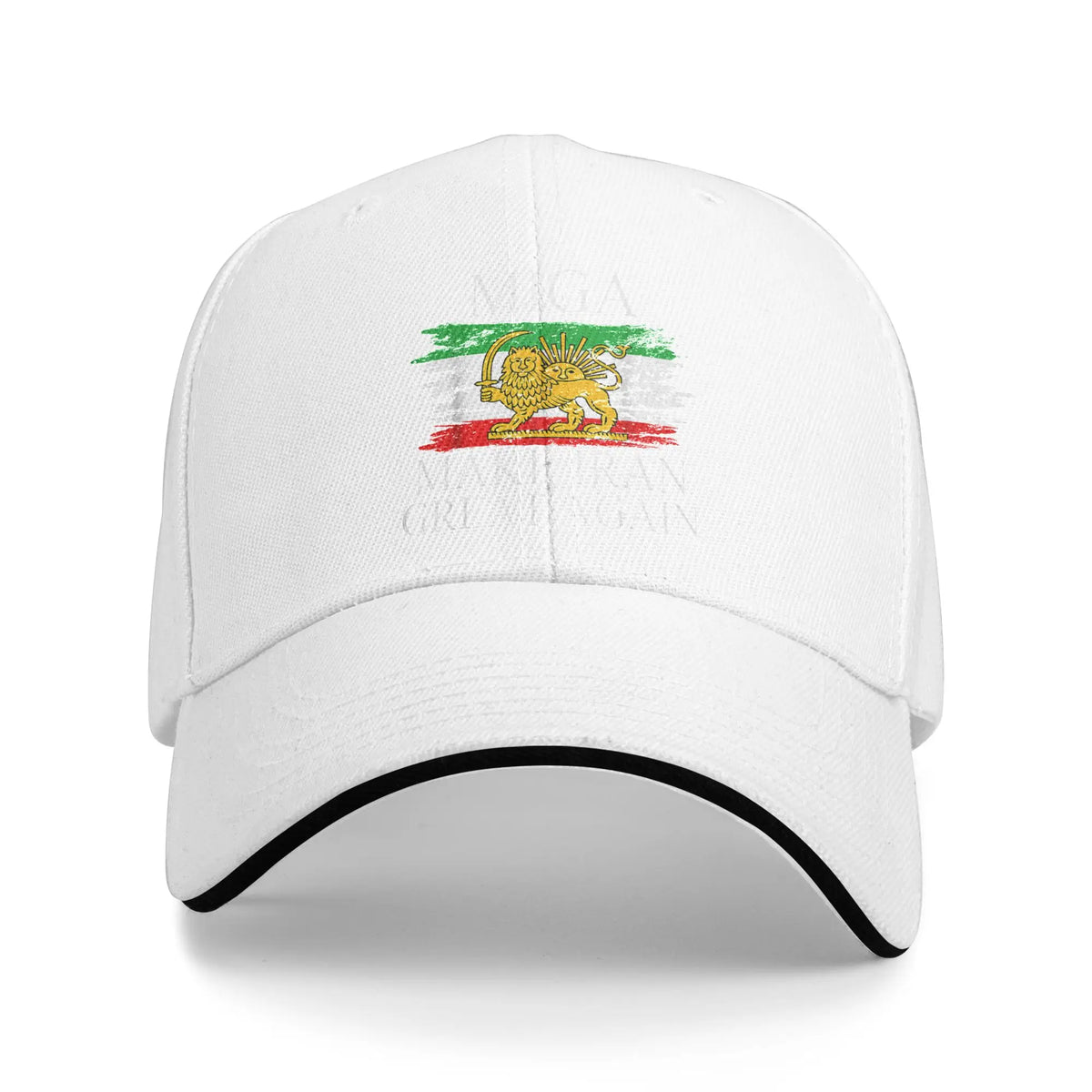 Make Iran Great Again Emblem Of Iran MIGA Gift Sun Baseball Cap Summer Unisex Trucker Hat High Quality Baseball Caps