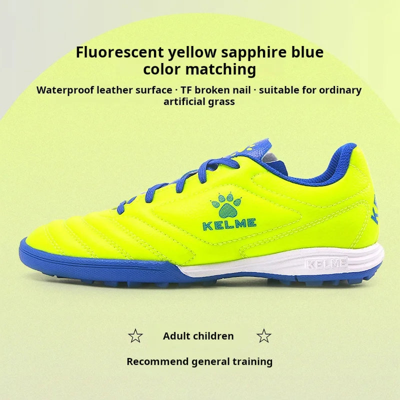 Kelme Tf Broken Nail Football Shoes, Adult Youth Non-Slip Football Shoes, Artificial Grass Five-a-Side Game Football Shoes Sports