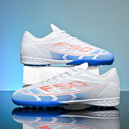 Chaussures de football pour hommes de haute qualité F50-Hyperfast, crampons de football pour terrain synthétique, baskets pour garçons, chaussures de football d'entraînement FG, Chuteira Campo 35-45