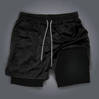 Dragon Ball Side Printed Double Shorts Majin Buu GOKU American Sports Comfortable Summer Men's Loose Breathable Pants