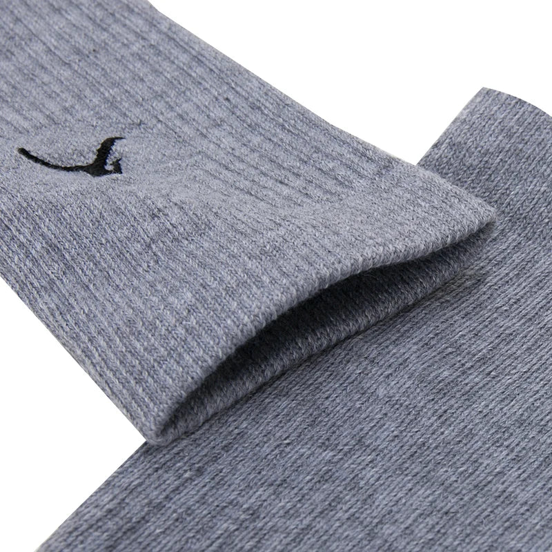 Nike Men's and Women's Socks, Casual Socks, Basketball Socks, Comfortable Running Training Breathable Fashion Mid-Length Socks (3 Pairs) Dx9632-914