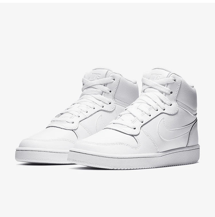 Nike Official Authentic Ebernon Mid Mid-Top Simple Classic skatesko til kvinder AQ1778-100