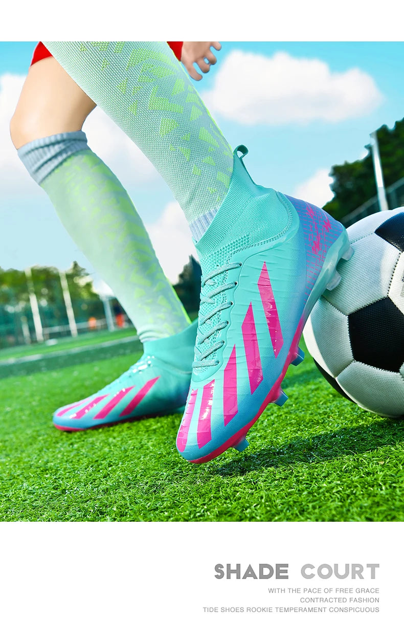 Double Star 2026 New Low-Top AG Football Boots Ultralight Professional Outdoor Men's Soccer Cleats Size 35-45