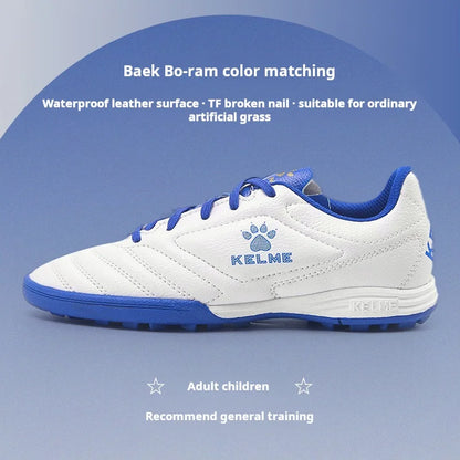 Kelme Tf Broken Nail Football Shoes, Adult Youth Non-Slip Football Shoes, Artificial Grass Five-a-Side Game Football Shoes Sports