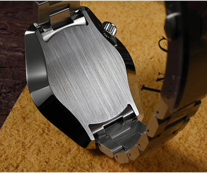 San Martin 44mm Men's Diver Watch Vintage MM300 Gilt Dial Sport NH35 Automatic Mechanical Sapphire Waterproof 300M C3 Lume SN0087