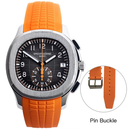 Droppshiping Products 2025 Men Watch Specht&Sohne Japan Chronograph Quartz Wristwatch Rose Gold Relogio Masculino 50M Waterproof