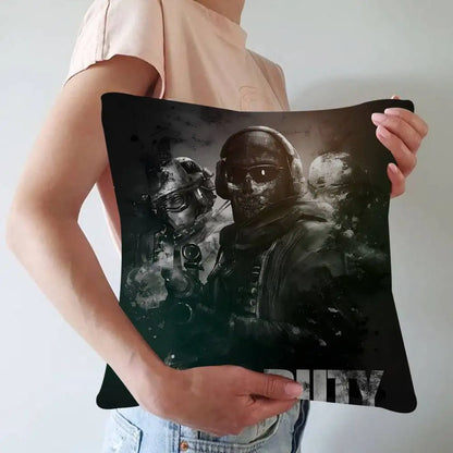 Classic Game C-Call Of D-Duty Personalized Picture Text Home Decorative Pillows Household Gifts 45x45cm