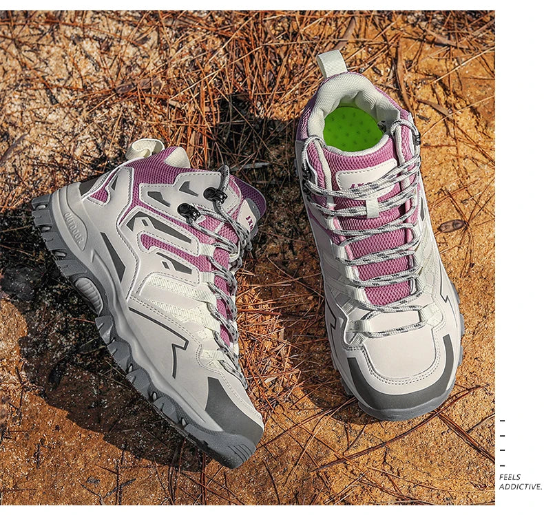 Buty turystyczne unisex, buty sportowe do wędrówek na świeżym powietrzu, buty kempingowe, damskie wodoodporne buty do spacerów, antypoślizgowe buty turystyczne
