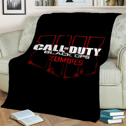 3D Call of Duty,COD Game, Gamer HD Blanket,Soft Throw Blanket for Home Bedroom Bed Sofa Picnic Travel Office Cover Blanket Kids