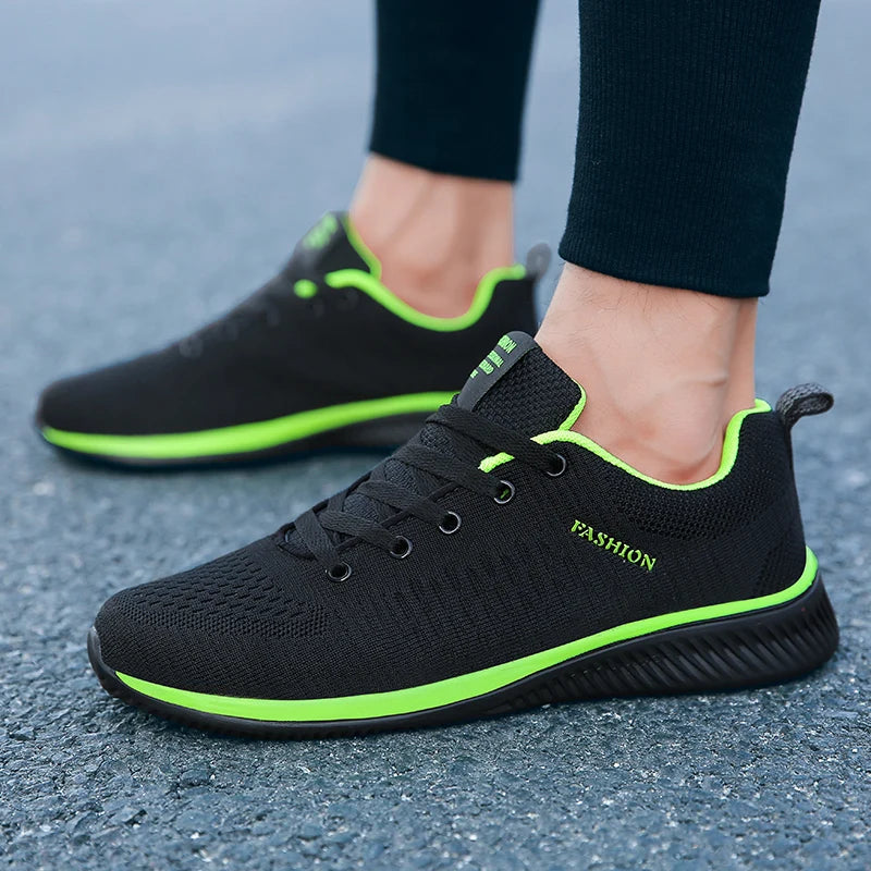 MAEDEF Running Shoes Men Breathable Sneakers 2025 Lightweight Walking Shoes Anti Slip Comfortable Mens Athletic Shoes Summer