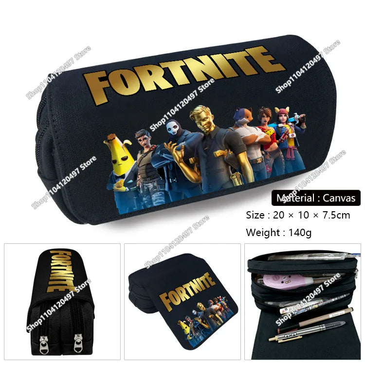 Fortnite Wallets for Kids Anime Fortnite Wallet Cartoon Card Holder Bag Leather Short Purse Fashion Folded Purses Boys Gift