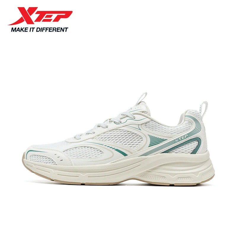 Xtep Y2K casual sneakers voor heren, comfortabele retro lichtgewicht hardloop- en sportschoenen voor koppels, winter, 874219320004