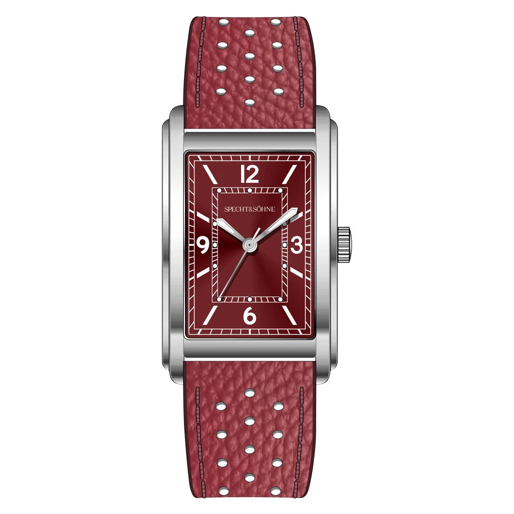 2025 New High Quality 27MM Specht & Söhne Square Men's Watch Sweep VH31 Movement Steel Reloj Hombre Sapphire Crystal Waterproof