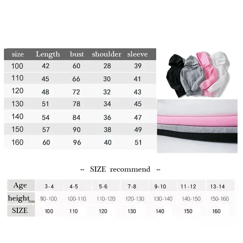 FORTNITED Children Long-sleeved Girls Boy Streetwear Boys Baby Hoodies Pullover Sweatshirt Anime Fashion Kid Clothing Tops Gift