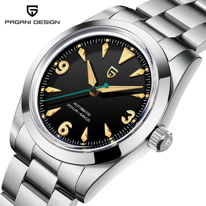 2024 NEW PAGANI DESIGN Sports Men Automatic Mechanical Wriswatch Japan NH35A Stainless Steel Simple 200M Waterproof Montre Homme