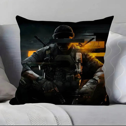 Game C-Call Of D-Duty Black O-Ops Anime Pillow Case Pillowcase Soft Skin Friendly & Comfortable With A Hidden Zipper