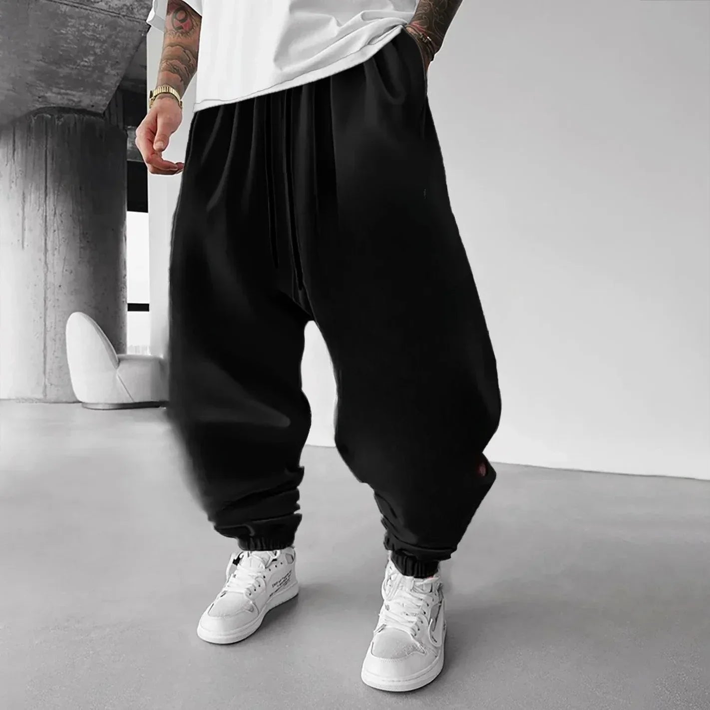 Jujutsu Kaisen Men Jogging Pants Loose Casual Sweatpants Japanese Anime Print Streetwear Graphic Hip Hop Trousers Y2K Clothes