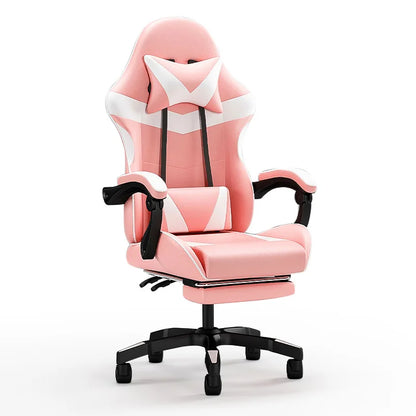 Sedia da gaming ergonomica per computer e scrivania, poltrona reclinabile per home office con supporto lombare per sessioni prolungate, sedia da gioco
