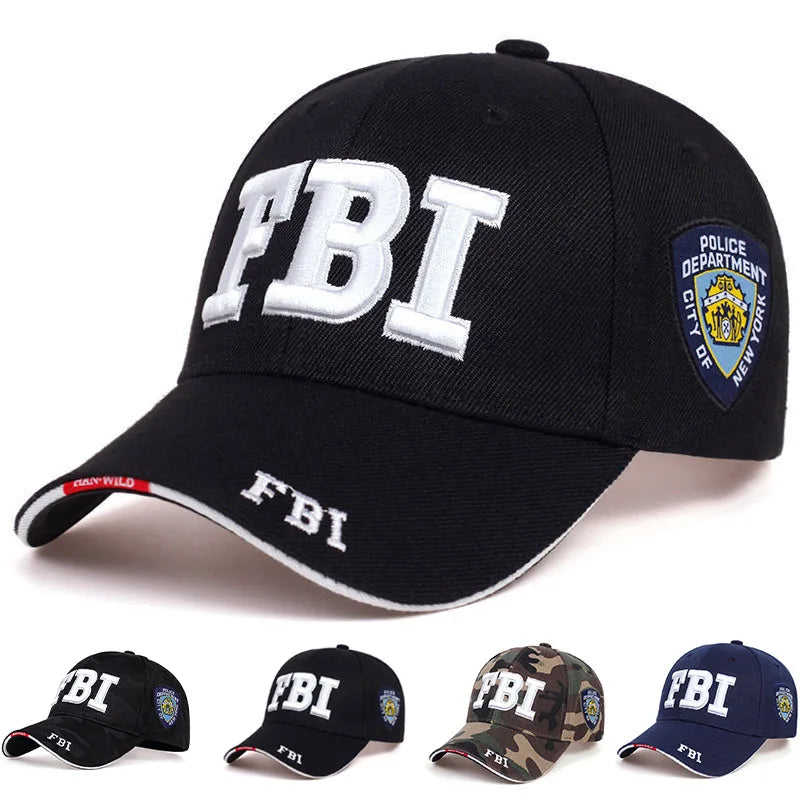 Kanye FBI Fashion Letters Baseball Caps for Men Women Female Male Sport Visors Snapback Caps Sun Hat Male Gorras