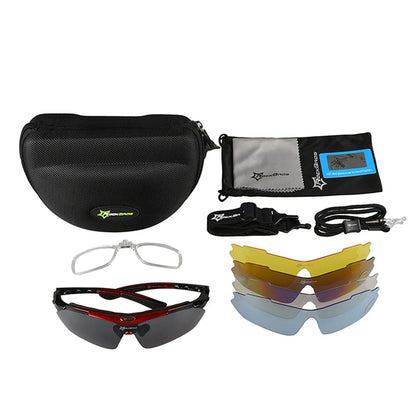 ROCKBROS Polarized Cycling Glasses Sunglasses Men Women Mtb Bike Road Eyewear Bicycle Riding Outdoor Sport Hiking Goggles 5 Lens