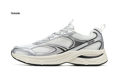 Xtep Y2K casual sneakers voor heren, comfortabele retro lichtgewicht hardloop- en sportschoenen voor koppels, winter, 874219320004