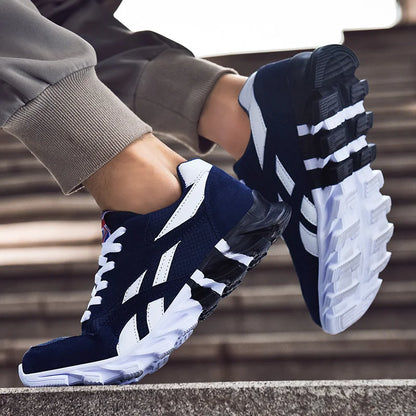 Men's Marathon Running Sports Shoes Casual Sneakers Soft Comfortable Training Shoes Wear-Resistant Sneakers for Men
