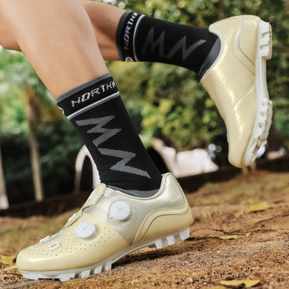 Cycling Shoes Bike Sneakers Cleat Non-Slip Men's Mountain Biking Shoes Bicycle Road Footwear Speed Shoes