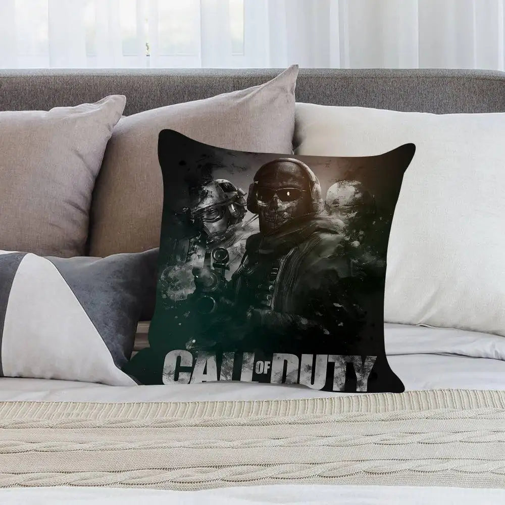 Classic Game C-Call Of D-Duty Personalized Picture Text Home Decorative Pillows Household Gifts 45x45cm